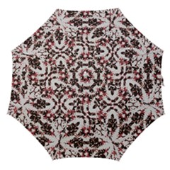 Texture Mosaic Abstract Design Straight Umbrellas by dflcprintsclothing