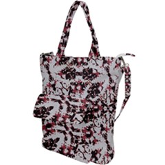 Texture Mosaic Abstract Design Shoulder Tote Bag