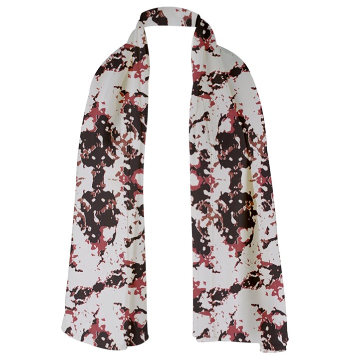 Texture Mosaic Abstract Design Lightweight Scarf 