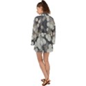 Gray circles of light Long Sleeve Kimono View2