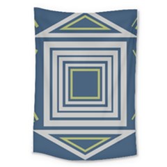 Abstract Pattern Geometric Backgrounds   Large Tapestry by Eskimos