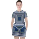 Abstract pattern geometric backgrounds   Women s Tee and Shorts Set View1