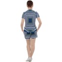 Abstract pattern geometric backgrounds   Women s Tee and Shorts Set View2