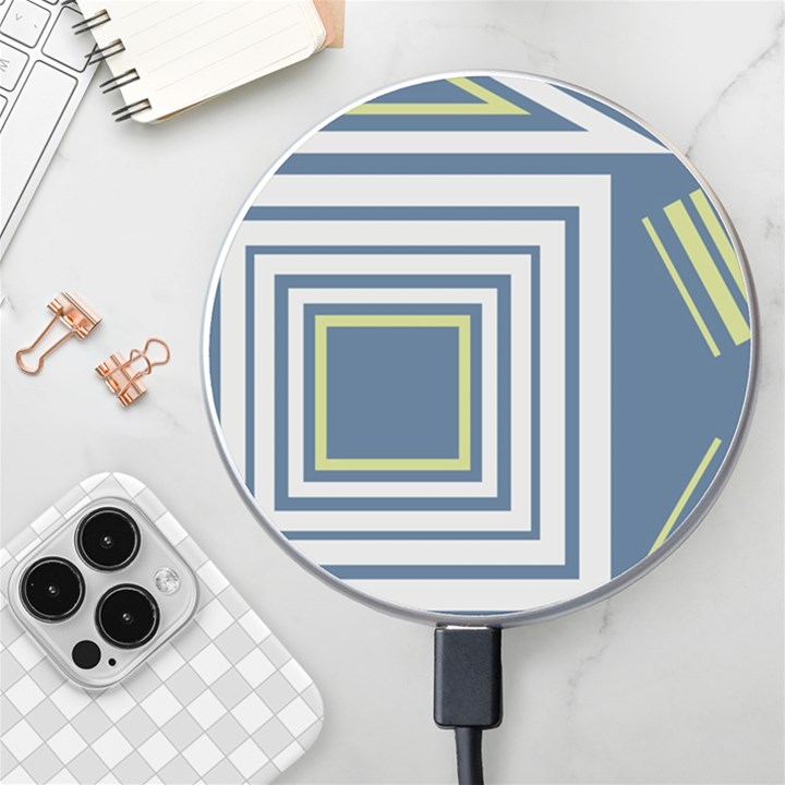 Abstract pattern geometric backgrounds   Wireless Charger