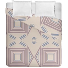 Abstract Pattern Geometric Backgrounds   Duvet Cover Double Side (california King Size) by Eskimos