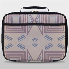 Abstract Pattern Geometric Backgrounds   Full Print Lunch Bag by Eskimos