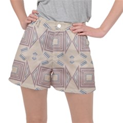 Abstract Pattern Geometric Backgrounds   Ripstop Shorts by Eskimos