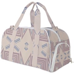 Abstract Pattern Geometric Backgrounds   Burner Gym Duffel Bag by Eskimos