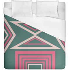 Abstract Pattern Geometric Backgrounds   Duvet Cover (king Size) by Eskimos