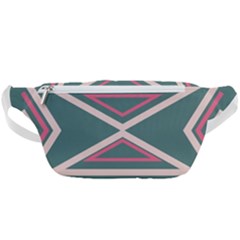 Abstract Pattern Geometric Backgrounds   Waist Bag  by Eskimos