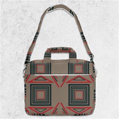 Abstract Pattern Geometric Backgrounds   Macbook Pro Shoulder Laptop Bag 