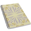 Folk flowers print Floral pattern Ethnic art 5.5  x 8.5  Notebook View1