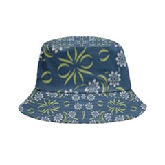 Folk Flowers Print Floral Pattern Ethnic Art Inside Out Bucket Hat by Eskimos