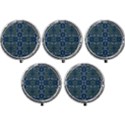 Folk flowers print Floral pattern Ethnic art Mini Round Pill Box (Pack of 5) View1