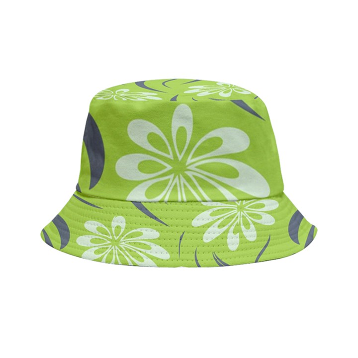 Folk flowers print Floral pattern Ethnic art Inside Out Bucket Hat