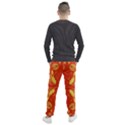 Folk flowers print Floral pattern Ethnic art Men s Jogger Sweatpants View2