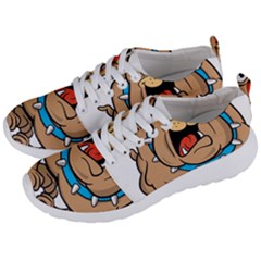 Bulldog-cartoon-illustration-11650862 Men s Lightweight Sports Shoes by jellybeansanddinosaurs