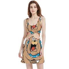 Bulldog-cartoon-illustration-11650862 Velvet Cutout Dress