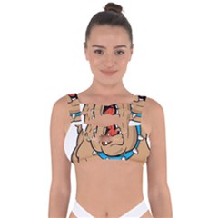 Bulldog-cartoon-illustration-11650862 Bandaged Up Bikini Top