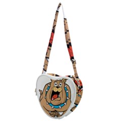 Bulldog-cartoon-illustration-11650862 Heart Shoulder Bag