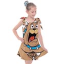 Bulldog-cartoon-illustration-11650862 Kids  Tie Up Tunic Dress View1