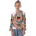 Bulldog-cartoon-illustration-11650862 Kids  Frill Detail Tee View1