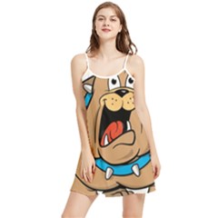 Bulldog-cartoon-illustration-11650862 Summer Frill Dress