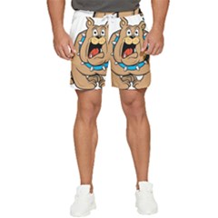 Bulldog-cartoon-illustration-11650862 Men s Runner Shorts