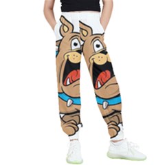 Bulldog-cartoon-illustration-11650862 Kids  Elastic Waist Pants