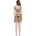 Bulldog-cartoon-illustration-11650862 Velvet Cutout Dress View2