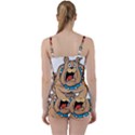 Bulldog-cartoon-illustration-11650862 Tie Front Two Piece Tankini View2