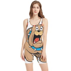 Bulldog-cartoon-illustration-11650862 Women s Wrestling Singlet