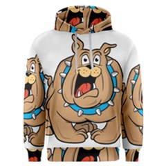 Bulldog-cartoon-illustration-11650862 Men s Overhead Hoodie by jellybeansanddinosaurs