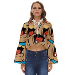 Bulldog-cartoon-illustration-11650862 Boho Long Bell Sleeve Top