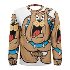 Bulldog-cartoon-illustration-11650862 Men s Long Sleeve Tee