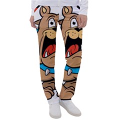 Bulldog-cartoon-illustration-11650862 Women s Casual Pants