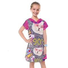 62341d1e09296173fa754e4d 62341d1e09296173fa754e4d-1 Kids  Drop Waist Dress by jellybeansanddinosaurs