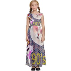 62341d1e09296173fa754e4d 62341d1e09296173fa754e4d-1 Kids  Satin Sleeveless Maxi Dress by jellybeansanddinosaurs