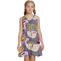 62341d1e09296173fa754e4d 62341d1e09296173fa754e4d-1 Kids  Sleeveless Tiered Mini Dress by jellybeansanddinosaurs