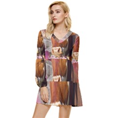 Picsart 22-03-21 13-33-20-883 Tiered Long Sleeve Mini Dress