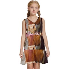 Picsart 22-03-21 13-33-20-883 Kids  Sleeveless Tiered Mini Dress by jellybeansanddinosaurs