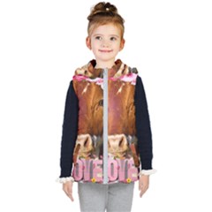 Picsart 22-03-21 13-33-20-883 Kids  Hooded Puffer Vest by jellybeansanddinosaurs