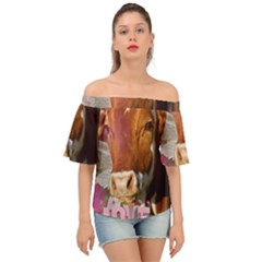 Picsart 22-03-21 13-33-20-883 Off Shoulder Short Sleeve Top by jellybeansanddinosaurs