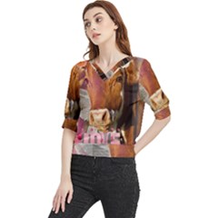 Picsart 22-03-21 13-33-20-883 Quarter Sleeve Blouse