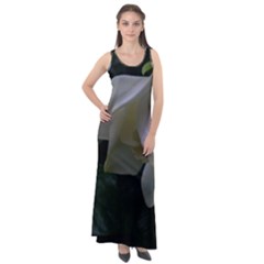 The Peace Sleeveless Velour Maxi Dress by intuitionapparel