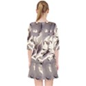 Abstract Wannabe Two Quarter Sleeve Pocket Dress View2