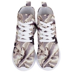 Abstract Wannabe Two Women s Lightweight High Top Sneakers by MRNStudios