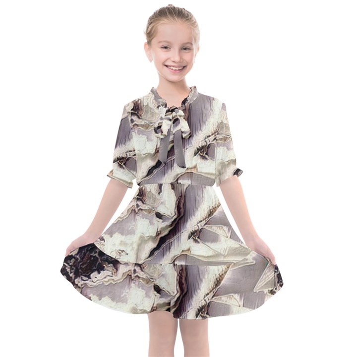 Abstract Wannabe Two Kids  All Frills Chiffon Dress