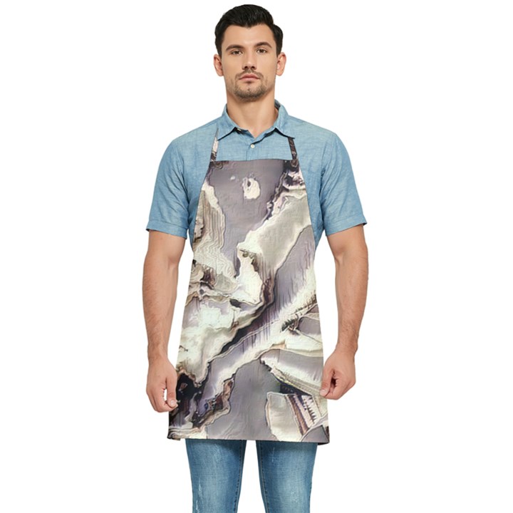 Abstract Wannabe Two Kitchen Apron