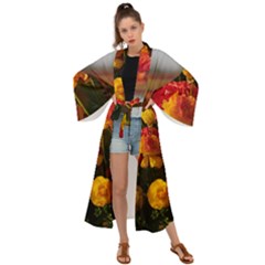 Vered-caspi-orlqbmy1om8-unsplash Maxi Kimono by jellybeansanddinosaurs